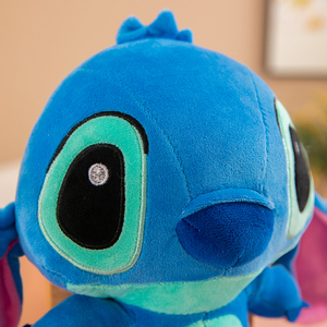 Juguete de <span class=keywords><strong>Peluche</strong></span> de <span class=keywords><strong>Stitch</strong></span> Sentado en Pareja al por Mayor, Lindo Personaje Clásico de Anime y Dibujos Animados <span class=keywords><strong>Stitch</strong></span> Azul, Animal de <span class=keywords><strong>Peluche</strong></span> de Gran Tamaño - Product Image 5