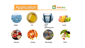 BRENU Máy Trộn Nước Lấp Lánh Máy Bơm Nước Giải Khát Có Ga Cola Áp Lực Cao Máy Chiết Rót Chất Lỏng Chai 4 Đầu - Product Image 5