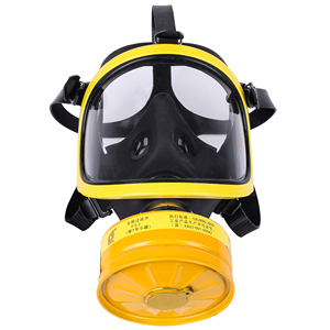 अग्नि सुरक्षा और रासायनिक वातावरण FM-302A लिए स्तंभ पूर्ण चेहरा गैस मास्क - Product Image 2