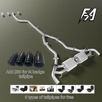Pour BMW X5 G05 3.0T nouveau système d'échappement Cat Back haute Performance tuyau d'échappement mi-queue en acier inoxydable