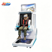 Joyplay, Simulador de Montaña Rusa con Gafas de Realidad Virtual, Silla Giratoria de 360 Grados, Máquina de Simulación de Vuelo VR 360, Máquina de Juegos de Realidad Virtual