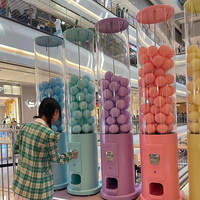 Distributeur de capsules cylindrique 2026 Big Ball, machine à monnayeur pour jouets, idéal pour centres commerciaux, parcs d'attractions et kiosques