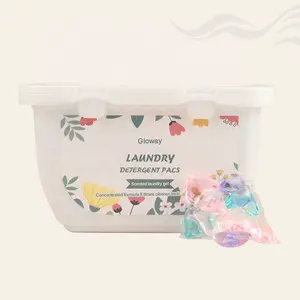 Gloway - Fabricante de embalagens de proteção de cores para lavanderia, embalagens de alta eficiência para remoção de cetim e perfume, embalagens de detergente para a roupa