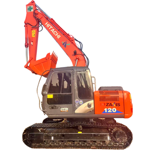 Japan Hitachi ZAXIS120 Used mini Excavator12Tons <b>Construction</b> <b>Machinery</b> 90%new ZAXIS120 Used crawler excavator Machine low price - Product Image 1
