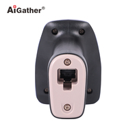 Escáner de Códigos de Barras 2D Portátil con Cable, Lector DPM de Escaneo Automático CMOS, Compatible con Códigos Metálicos/Grabados/de Matriz de Puntos, con Certificación ROSH, CE y FCC