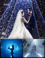 Projecteur LED Cube Laser ADZ 2W 3W 5W 10W Effet Cendrillon pour Mariage, Scène, DJ, Spectacle et Boîte de Nuit avec Contrôle DMX