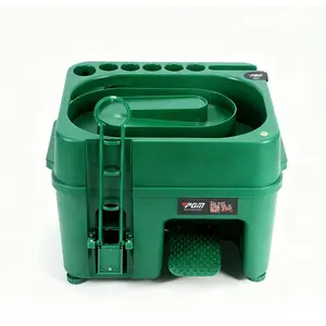 Lanzador de Pelotas Semiautomático PGM Recién Mejorado para <span class=keywords><strong>Golf</strong></span> en Interiores con Soporte para Palos, Caja de Pelotas Multifuncional, Material ABS, Modelo JQ021 - Product Image 1