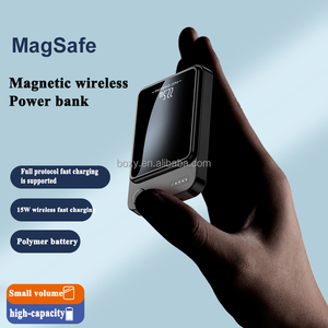 แบตเตอรี่สำรอง PD20W TYPE-C ชาร์จเร็ว 5000mah ไร้สาย 15W ชาร์จเร็ว  ความจุ 10000mAh  แบบแม่เหล็กสำหรับโทรศัพท์ - Product Image 6