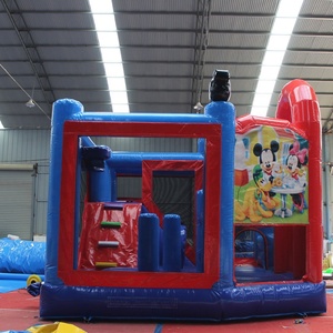 Nuevo castillo inflable de <span class=keywords><strong>Mickey</strong></span> Mouse para niños, fiesta al aire libre, casa de rebote inflable comercial - Product Image 4