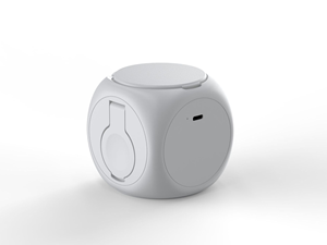 Estación de Carga Multifuncional Inalámbrica Magnética Plegable para Escritorio, Cubo Mágico de la Suerte 3 en 1, Cargador Inalámbrico Rápido de 15 W - Product Image 5