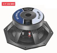 Sweton 8 IT 200 MID Altavoz de Medios Portátil de 8 Pulgadas, 400W, Ferrita, Alta Sensibilidad 95dB, 84-5500Hz, XLR, para Line Array