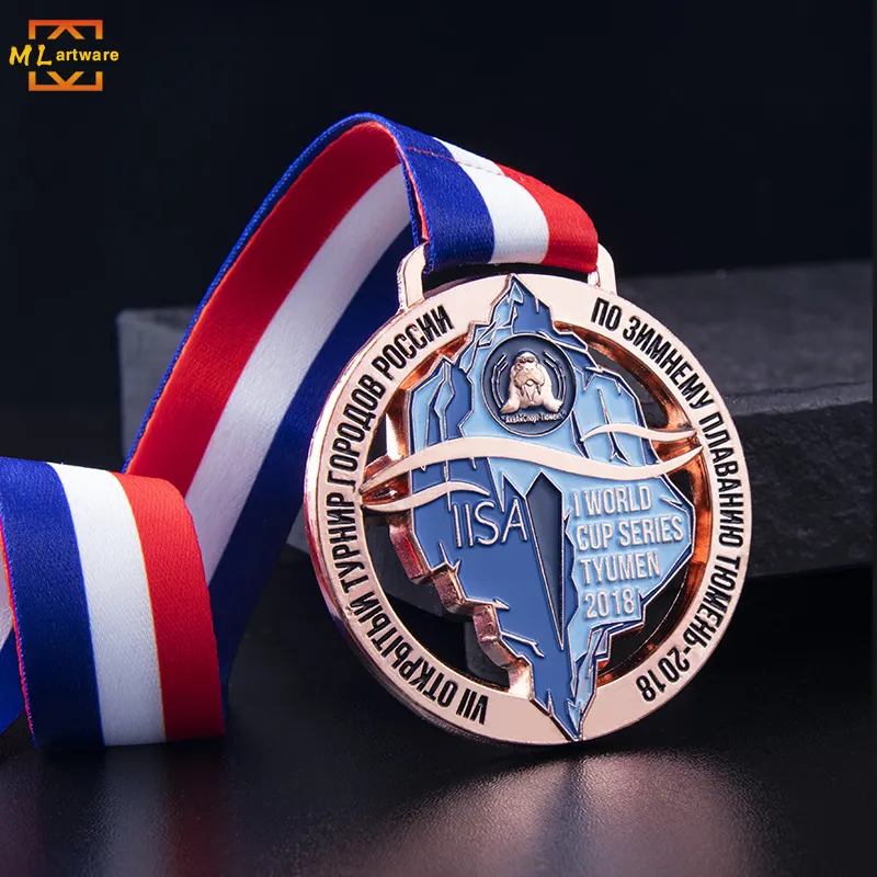 Metal Soft And Hard Enamel MEDALS Customized Marathon Games 5K Running Award Dance Sports Competition Souvenir Manufacturer