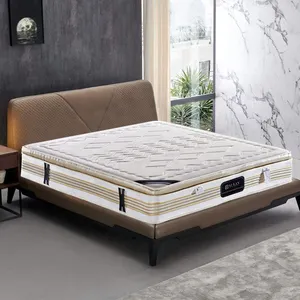 Order Online Royal Comfort Quality Convertible Euro Top Design Soft Memory Foam Hall Spring Mattress