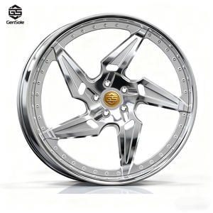 Nuovi cerchi <span class=keywords><strong>in</strong></span> lega forgiati monoblocco da 2/3 pezzi 17-26 <span class=keywords><strong>pollici</strong></span> 5x11 2/114.3/120 cerchi per auto cromati - Product Image 5