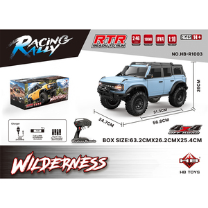 HB-R1001 Veicolo RC Professionale per Adulti 1:10, Simula Ford Stallion, Fuoristrada con Trazione Integrale e Telecomando - Product Image 6