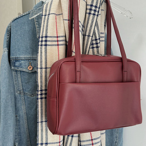 Sac à dos rétro grande capacité de style japonais et coréen, tendance et portable, nouvelle collection automne-hiver 2025, décontracté, avec double fermeture éclair - Product Image 1