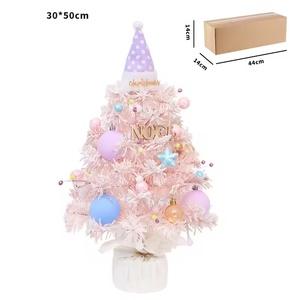 Hot Sale Artificial Flocking Christmas <b>Tree</b> Rotating Music Box Desktop Mini Christmas <b>Tree</b> and Decorations Ornaments - Product Image 6