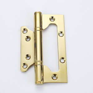 บานพับสแตนเลส 5 นิ้ว แบบปิดนุ่มนวล 6 รู ดีไซน์ทันสมัย สำหรับประตูไม้ - Product Image 1