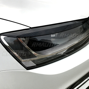 2 Piezas de Cubiertas Decorativas para Faros Delanteros de Coche, para Volkswagen Golf 7 GTI R GTD R400 2012-2015, Adhesivos Decorativos para Faros Delanteros - Product Image 5