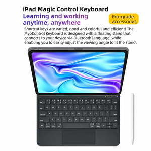 เคสคีย์บอร์ดเมจิกไร้สายพร้อมแทร็คแพด RGB backlit สำหรับ <span class=keywords><strong>iPad</strong></span> <span class=keywords><strong>Pro</strong></span> 11 <span class=keywords><strong>12.9</strong></span>นิ้ว2018-2022 M4 M3 <span class=keywords><strong>M2</strong></span> - Product Image 6