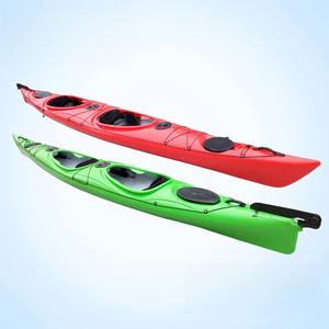 Kayak <span class=keywords><strong>rigide</strong></span> double Ocean Boat Roll Molded, léger, 2 places, propulsion à pédales, pour voyages longue distance. - Product Image 4
