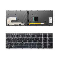 Keyboard Internal Laptop US UK untuk HP Elitebook 750 850 G5 G6 755 855 G6 Keyboard Laptop 850 G5 dengan Backlight Trackpoint