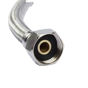 Tubo Flessibile Idraulico Intrecciato in Acciaio F1/2 F3/8 Personalizzato per Rubinetti di Bagno e Cucina - Product Image 3