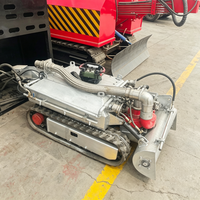 Robot d'extraction de boues lourdes avec coque anticorrosion et largeur d'aspiration de 900 mm pour les bassins de traitement des eaux usées des usines chimiques