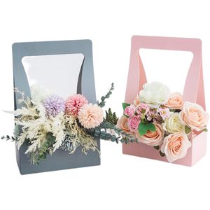 Nuevo diseño floristería portátil personalizado de alta calidad caja de flores de lujo para embalaje de regalo - Product Image 2