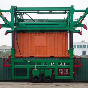 Chariot à <span class=keywords><strong>portique</strong></span> mobile de 20 tonnes, 30 tonnes, 40 tonnes, grues à conteneurs, treuil électrique contrôlé par PLC, levage de moules en béton, maison - Product Image 6