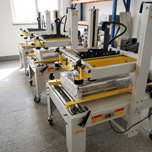 Goldtec GTF-6050 <span class=keywords><strong>Machine</strong></span> à sceller les cartons réglable Scelleuse supérieure et inférieure Scelleuse manuelle semi-automatique de ruban de carton pour sceller - Product Image 5