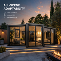 Maison conteneur extensible préfabriquée modulaire pour projets résidentiels et commerciaux
