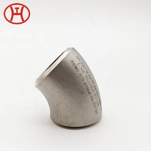 BW ASTM A403 <span class=keywords><strong>Gr</strong></span> WP304 raccords en acier inoxydable haute pression 304 SUS 316 coude traitement de Surface lisse fournisseurs de haute qualité - Product Image 5