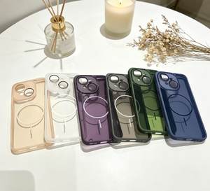 Capa Magnética Transparente Ultrafina e Estilosa para a Série <span class=keywords><strong>OPPO</strong></span>, à Prova de Choque, em TPU - Product Image 1