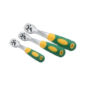 Naichi Ratchet Wrench 1/2 3/8 1/4 Inch Quick Release Reversible Chrome Plated Auto Repair Tool - Product Image 2