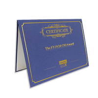 Porte-diplôme A4 pour diplôme universitaire 8,5"x11" avec LOGO personnalisé
