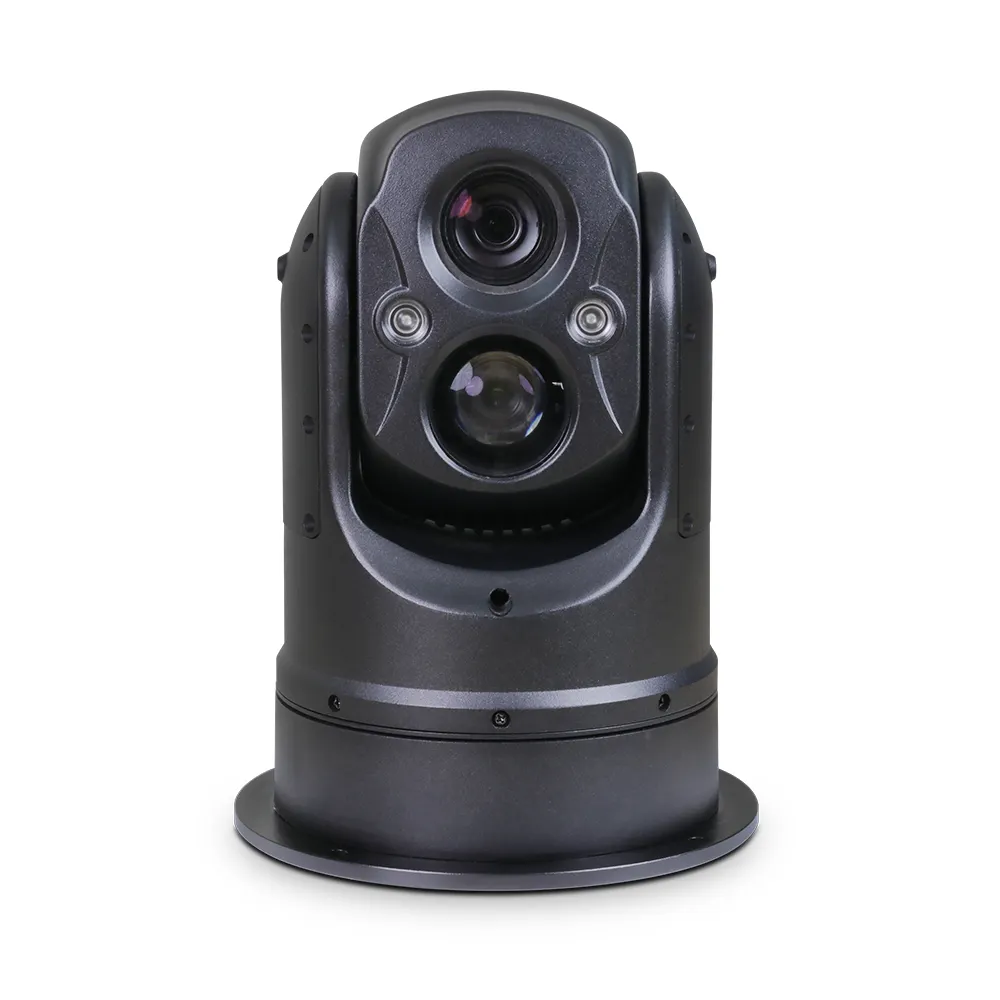 High-definition large 30x zoom long range 384*288 thermal camera Vehicle Mounted portable and fast control thermal camera