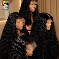 Pelucas frontales de encaje HD 13x6 de cabello humano, rizadas birmanas, 180% de densidad, cabello virgen brasileño sin procesar, sin pegamento, pre-arrancadas, de proveedor.