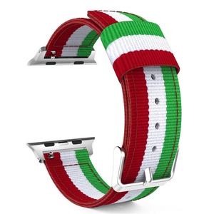 XDH สายรัดข้อมือผ้าอัจฉริยะ,สายนาฬิกาไนลอนสำหรับ Xiaomi Amazfit T-Rex /Ares Apple Watch <span class=keywords><strong>Garmin</strong></span> Fenix6x - Product Image 4