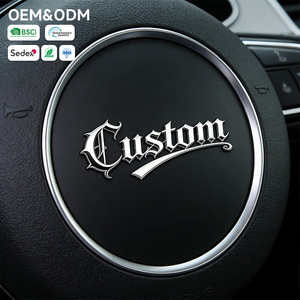 Badge en lettres ABS chromé 3D personnalisé, décoration de coffre de véhicule, emblème de voiture, <span class=keywords><strong>logo</strong></span> automobile - Product Image 3