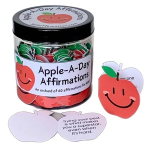 ピクルスジャー用 60枚のポジティブアファメーションカード 環境に優しい漫画紙 ユニークな誕生日プレゼント 女性 ティーン向け - Product Image 5