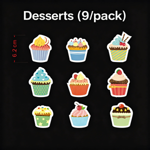 Pegatinas Educativas de Alimentos para Niños, Tarjetas Magnéticas Educativas para Pizarra Blanca, Refrigerador y Pizarra, Regalo Personalizado - Product Image 4