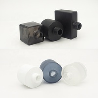 Bouteille en verre noir ronde vide de 50 ml, 100 ml, 150 ml pour diffuseur de parfum à bâtonnets d'aromathérapie avec bouchon