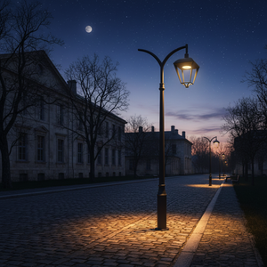 Farol Cuadrado Clásico Estilo Europeo, Farol Urbano <span class=keywords><strong>STYLAGE</strong></span>, Luminaria Urbana y Residencial, Iluminación de Área - Product Image 3