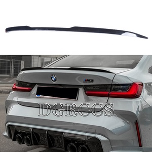 สปอยเลอร์หลังคาร์บอนไฟเบอร์แบบแห้ง สำหรับรถยนต์ซีรีส์ 3 รุ่น G20 G28 และ M3 G80 สไตล์ M3 ปี 2018-2025 - Product Image 1