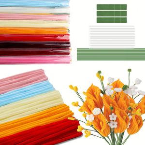 Minimalist Calla Lily <b>DIY</b> <b>Kit</b> Craft a Single Stem of Elegance with Pipe Cleaners Modern Home Sculpture Thoughtful Gift - Product Image 1