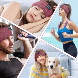 Bandeau de sommeil original avec écouteurs sans fil et haut-parleurs, idéal pour les dormeurs latéraux, la course à pied, l'entraînement, le jogging, le yoga et l'insomnie - Product Image 6