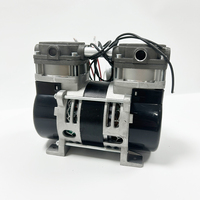 Petit compresseur d'air sans huile de 160 W pour équipement de beauté. Nouvelle conception. Faible bruit. Pompe à air pneumatique