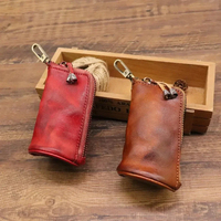 Petite pochette à fermeture éclair pour clés, porte-monnaie unisexe, sac de rangement portable écologique