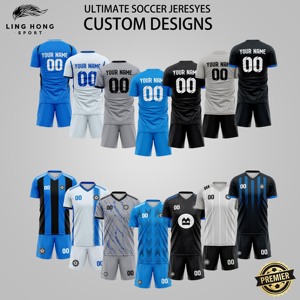 Camiseta de Fútbol con Sublimación Incluida, 100% Poliéster, 220g, Elástica en 4 Direcciones, Ligera, Transpirable, Reciclable, Pantalón Corto de Verano - Product Image 2